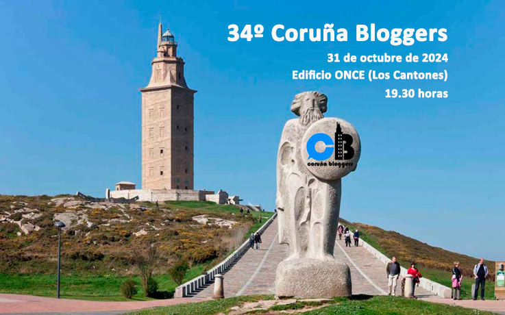 Lee más sobre el artículo Ya están las invitaciones del 34º #Coruñabloggers del jueves 31 de octubre